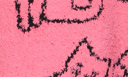 Truly Me Kids' Textured Cat Sweater In Pink