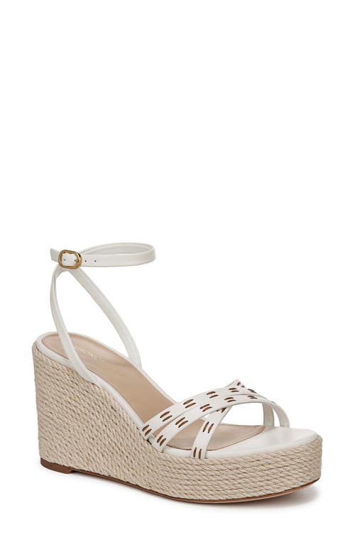 Veronica Beard Philene Platform Wedge Sandal In Coconut