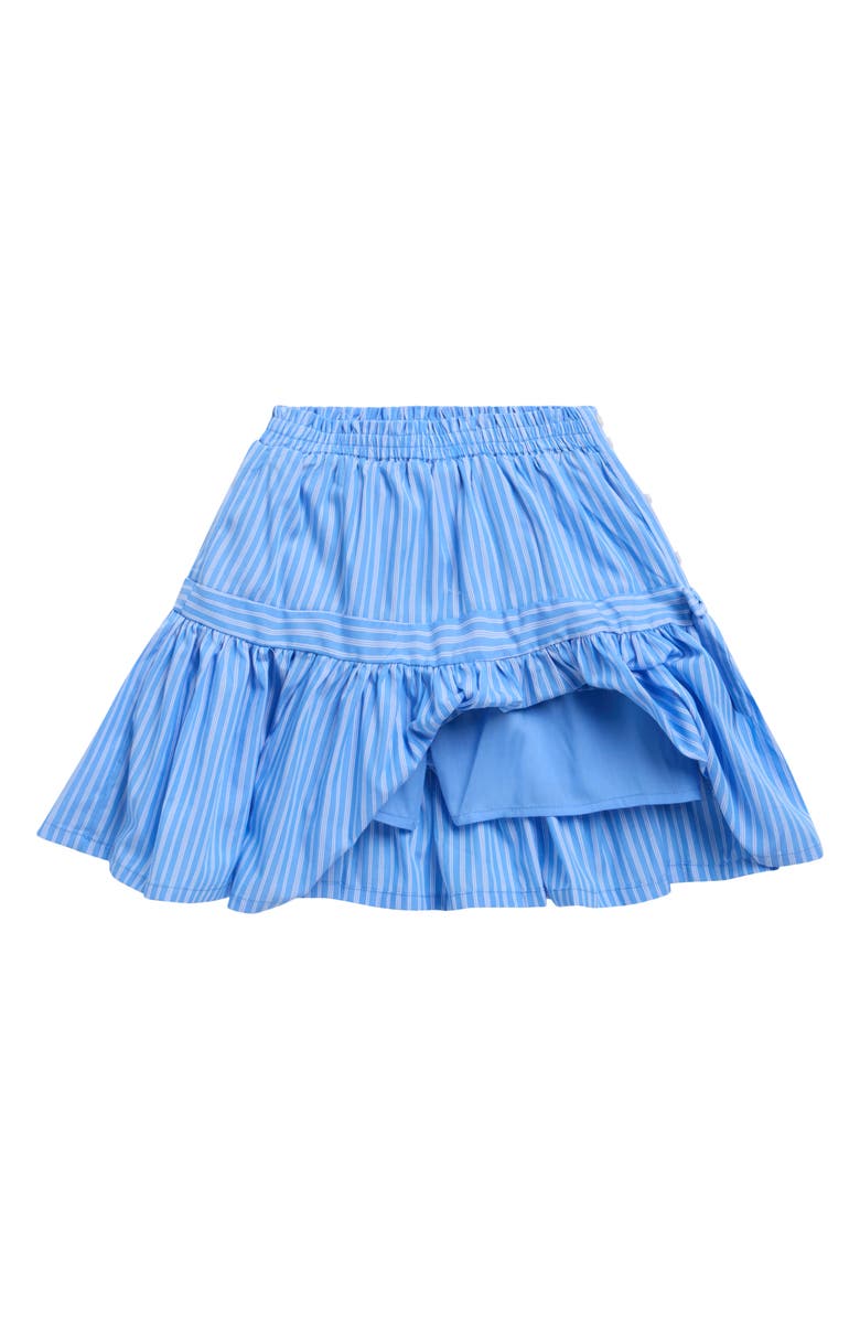Tween Diva Kids' Stripe Tank & Skirt Set, Alternate, color, Blue