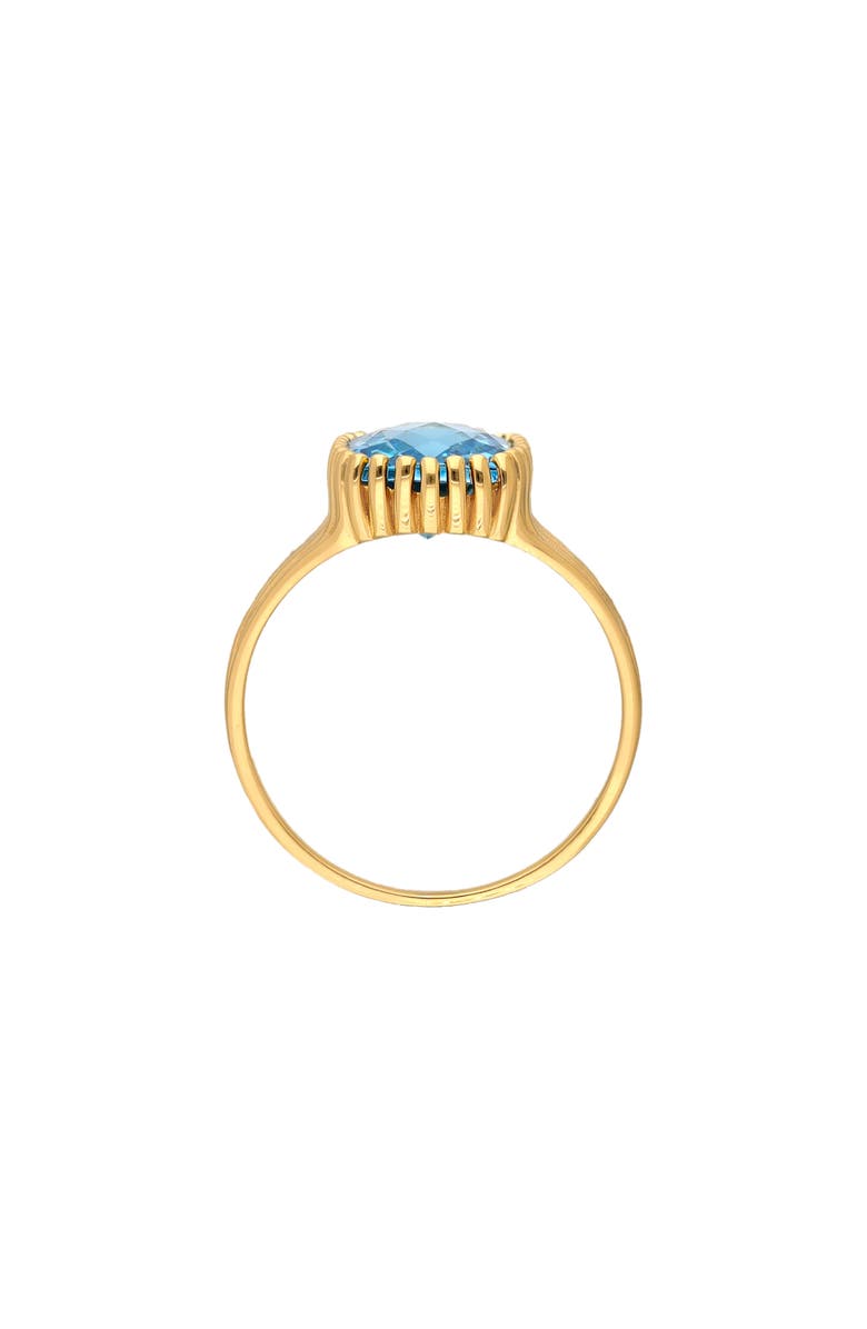 YS GEMS Swiss Blue Topaz Ring, Alternate, color, Blue