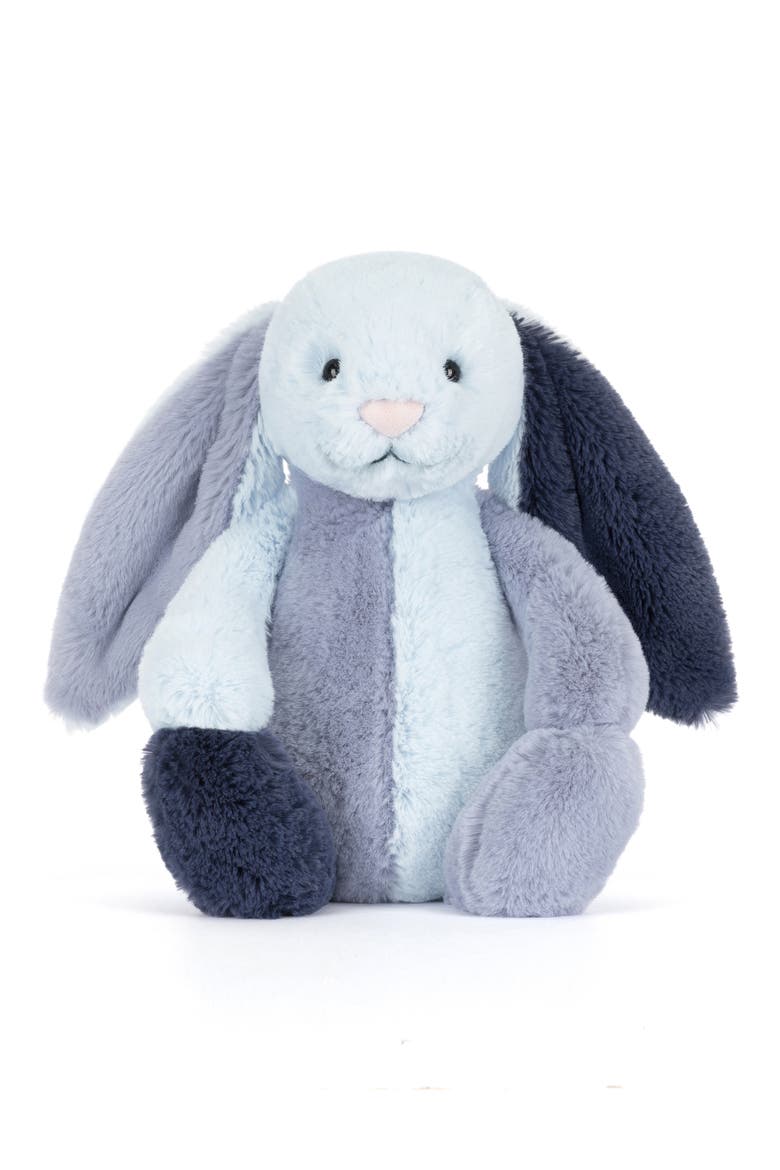 Puddlesea Bunny Large Plushie, Main, color, BLUE