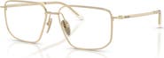 Prada 53mm Rectangle optical glasses