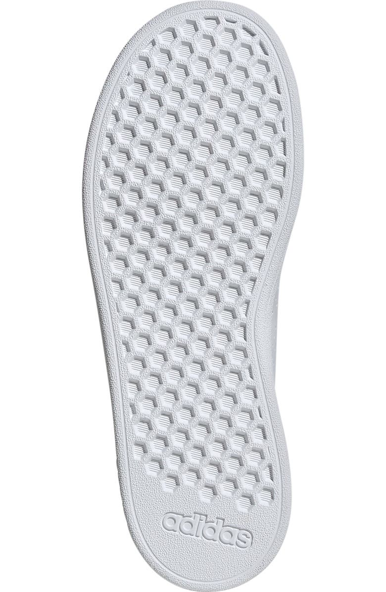 adidas Kids' Advantage Base 2.0 Sneaker, Alternate, color, White/ White/ Black