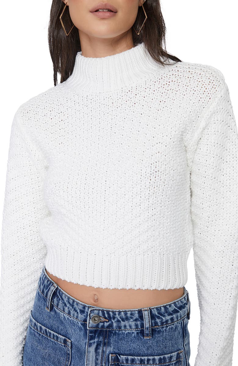 Bardot Laia Knit Top, Alternate, color, 