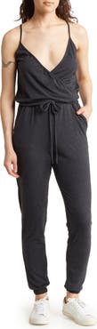 GO COUTURE Drawstring Sleeveless Jumpsuit