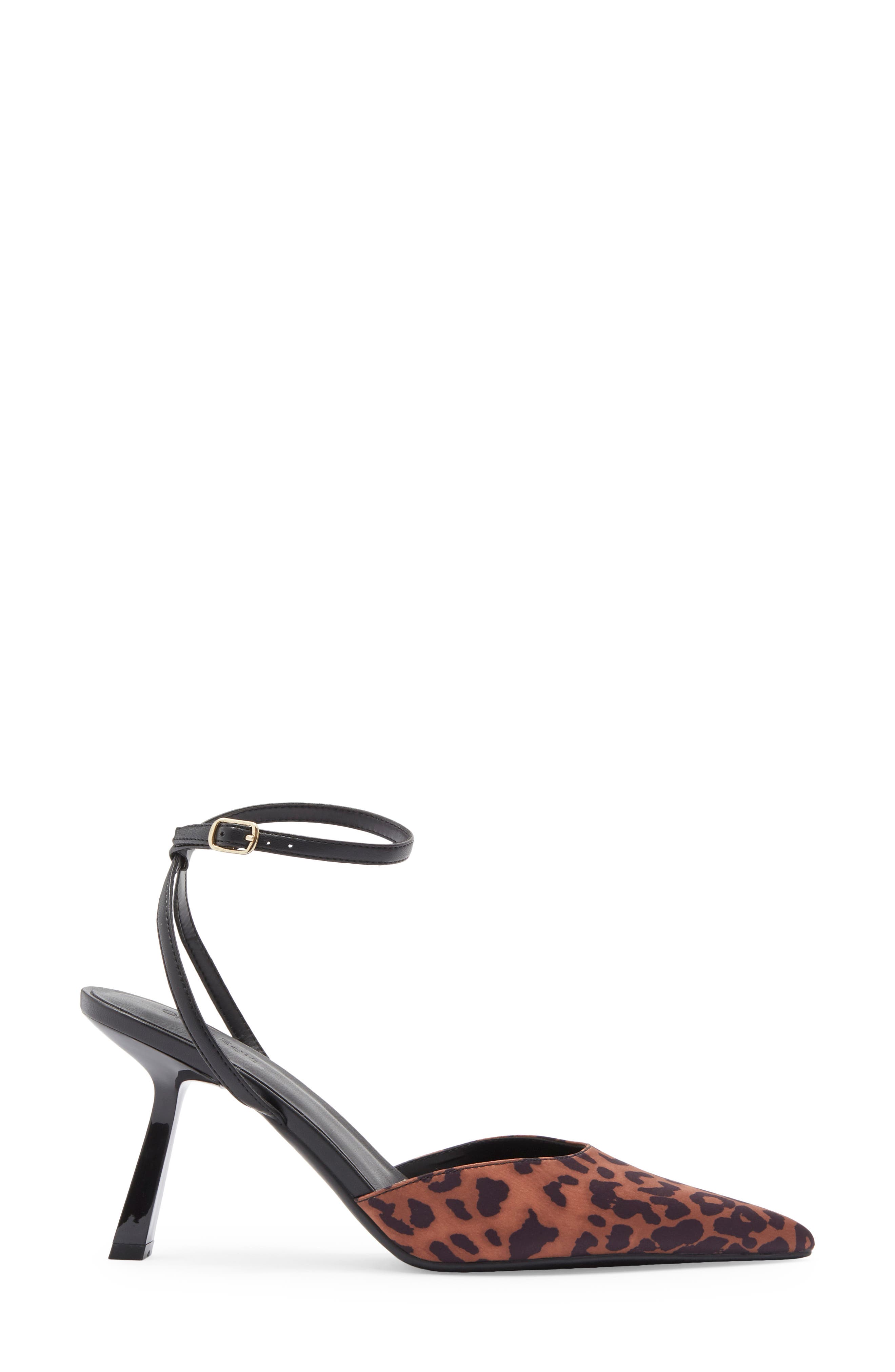 Neesha Ankle Strap Pump, Alternate, color, TAN MULTI LEOPARD