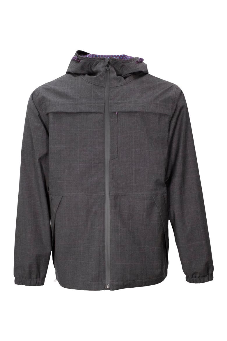 Luca Wool Waterproof Jacket, Main, color, Charcoal