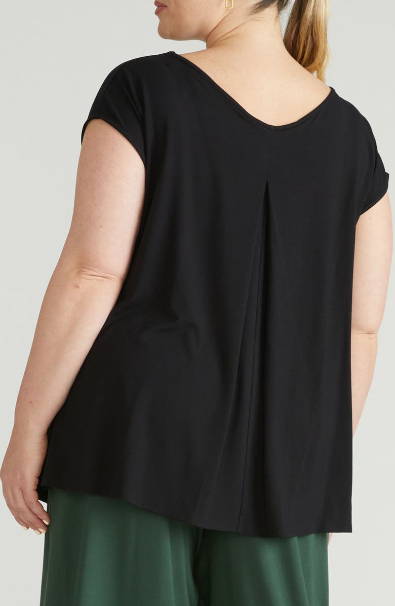 Universal Standard Heatwave Divine Jersey Top, Alternate, color, 