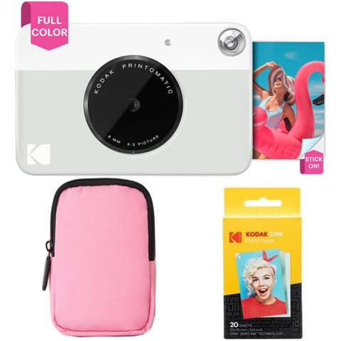 Printomatic Bundle + Pink Case & 20 Zink