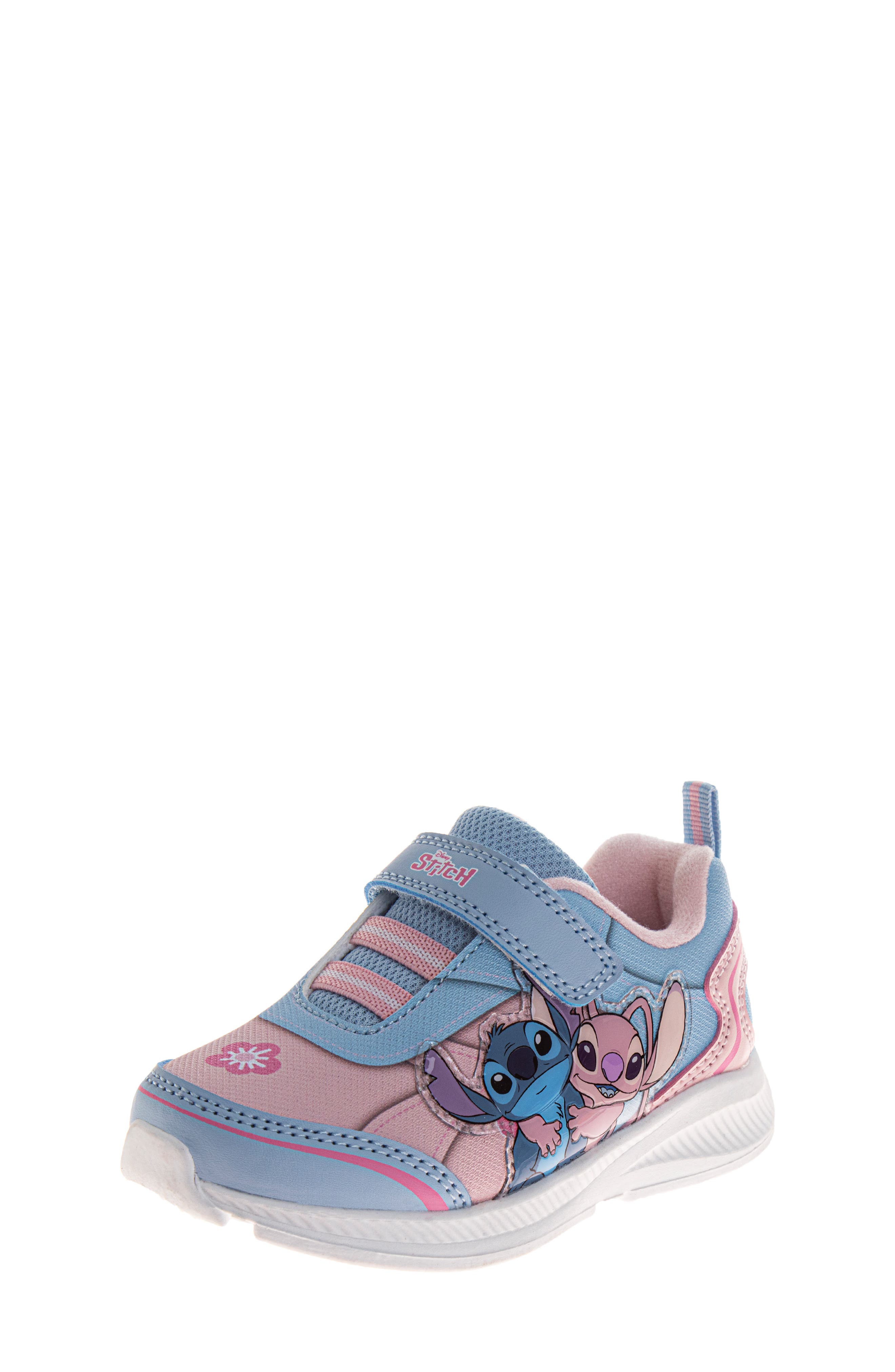 JOSMO Kids' Lilo & Stitch Sneaker, Alternate, color, Blue/Pink