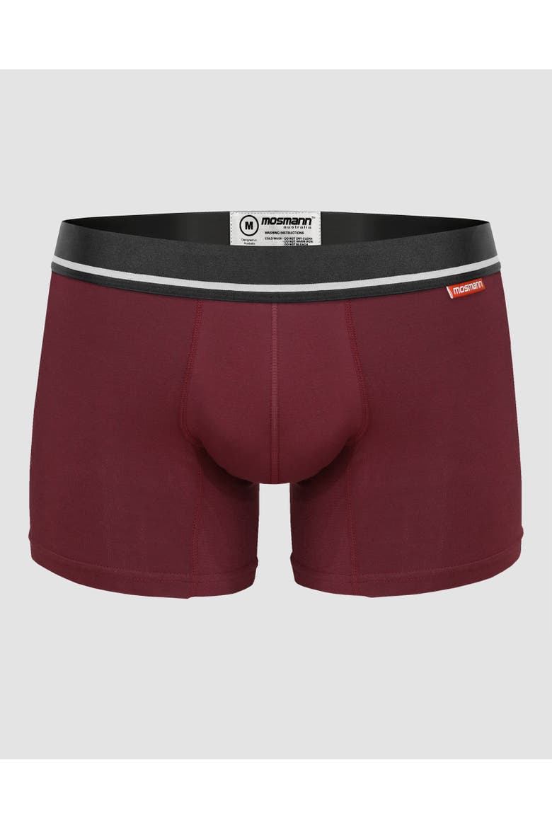 Men's 3-Pack Boxers, Alternate, color, Burgundy