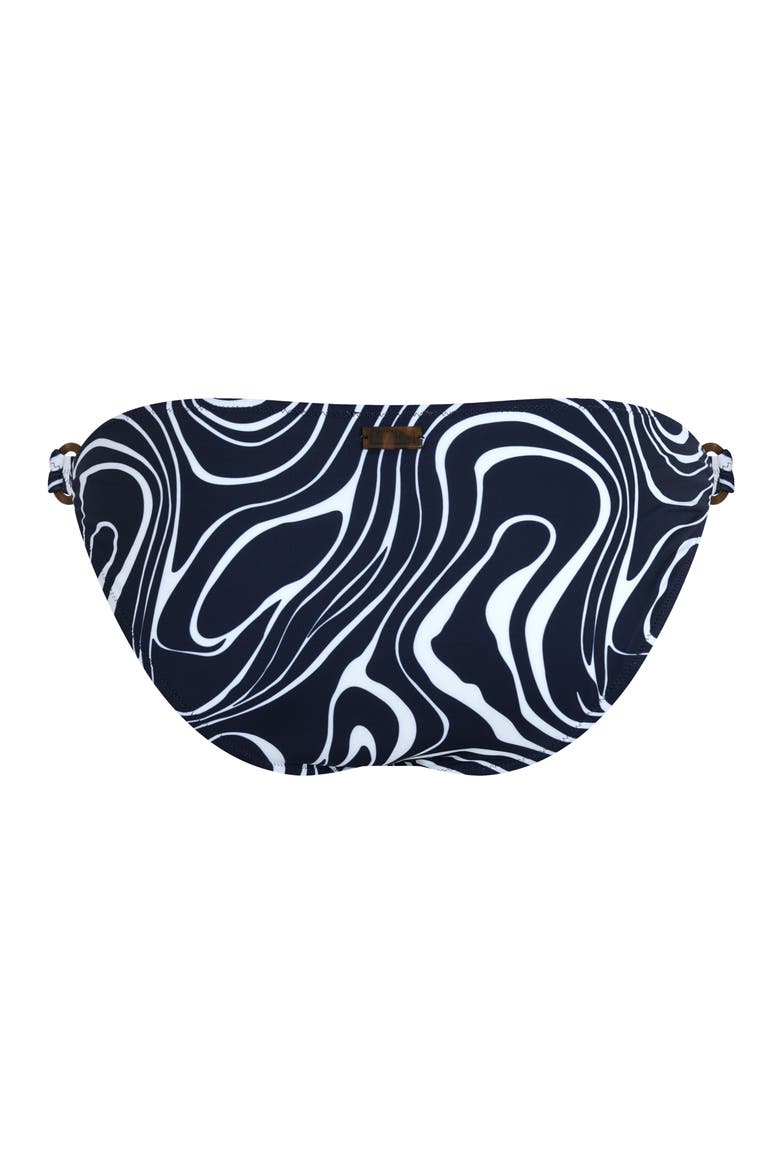 Women Mini Brief Bikini Bottom Orcas, Alternate, color, navy