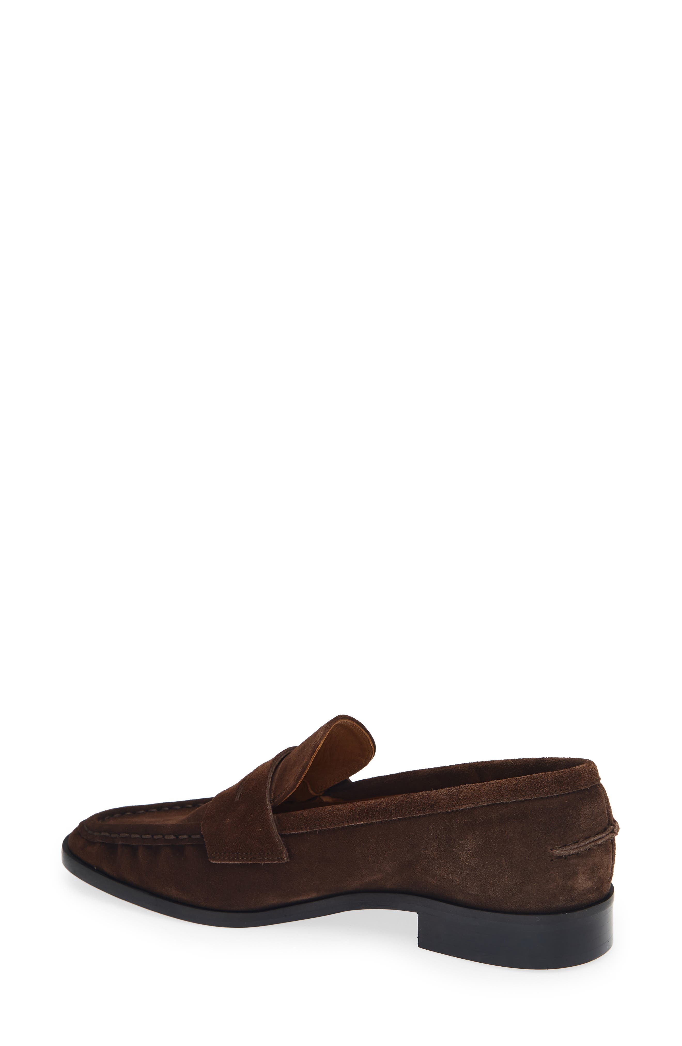Airola Penny Loafer, Alternate, color, WALNUT SUEDE