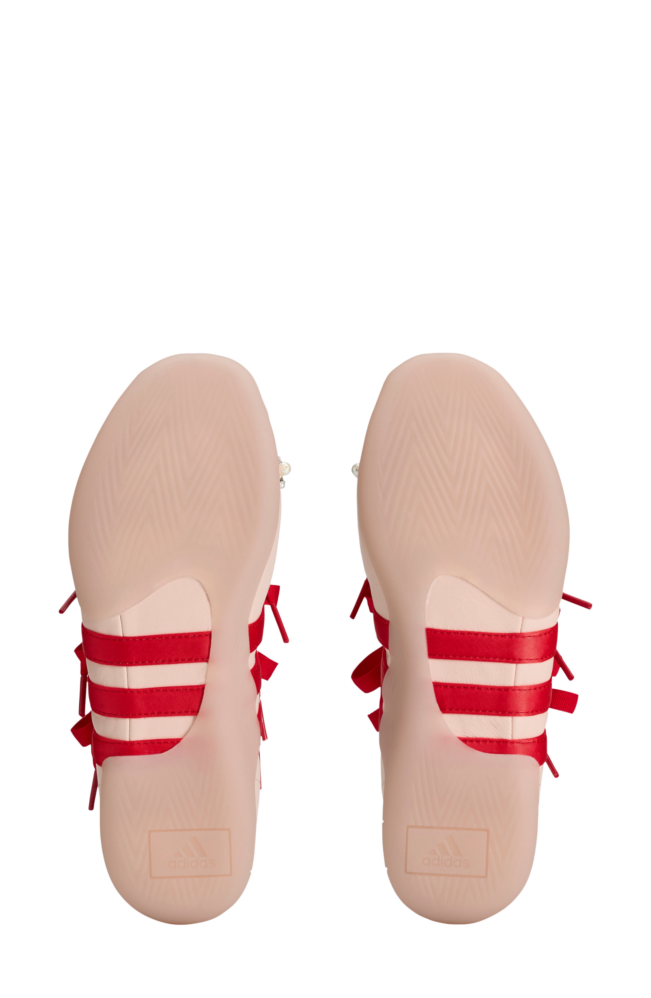 x Simone Rocha Taekwondo Leather Ballerina Flat, Alternate, color, PINK TINT