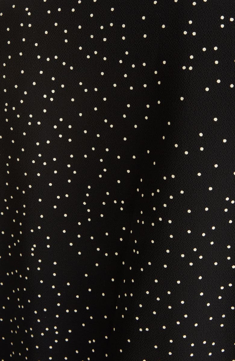 Dries Van Noten Cabo Dot Lace Inset Shirt, Alternate, color, 