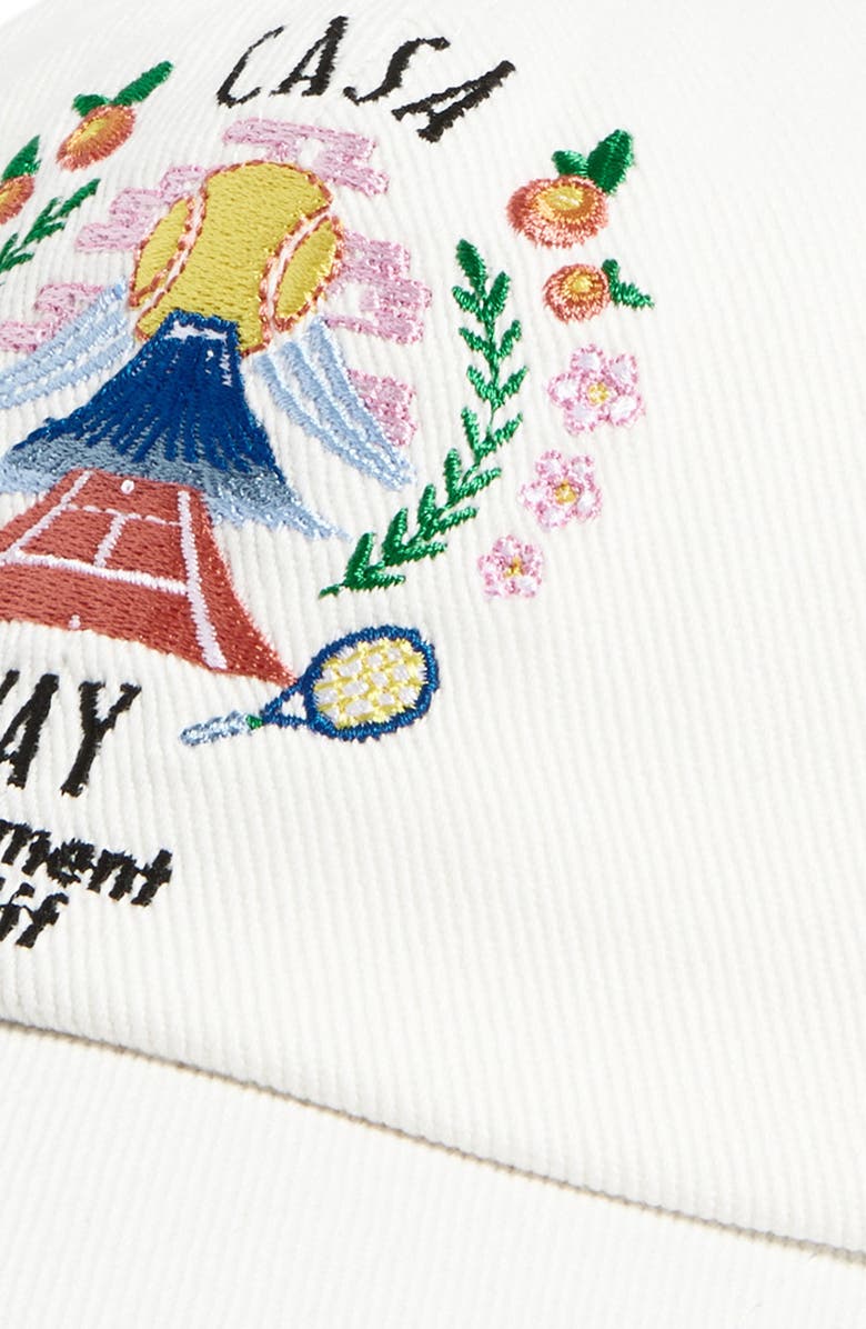 Casablanca Casa Way Mountain Embroidered Adjustable Baseball Cap, Alternate, color, Casa Way Mountain