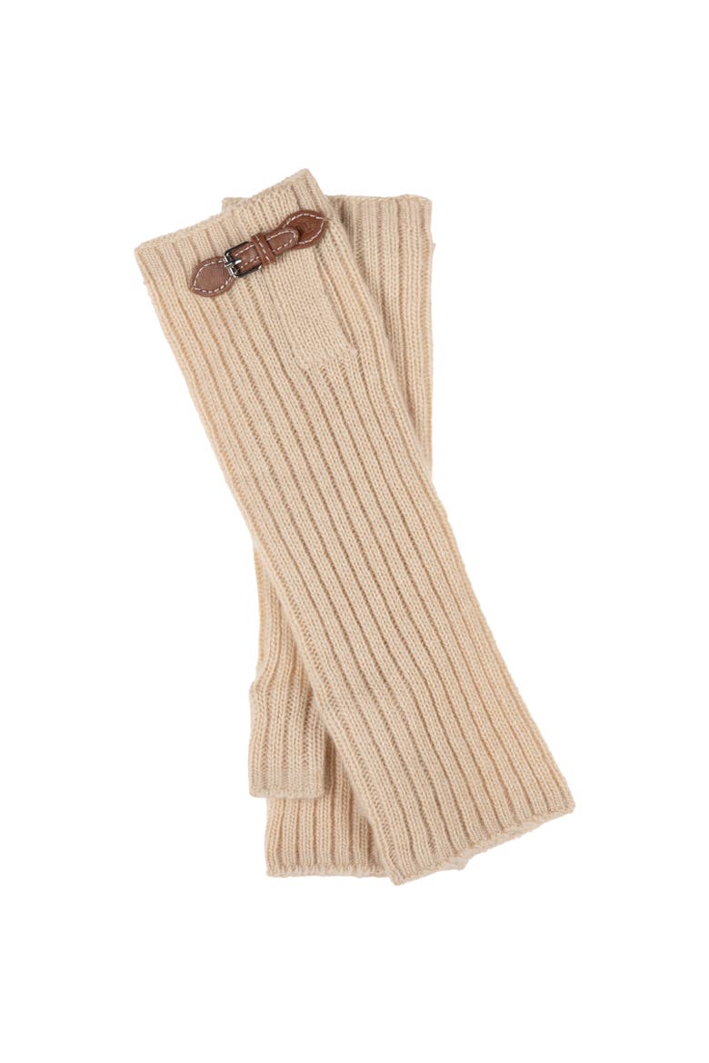 buckle knit handwarmer, Main, color, lauren camel