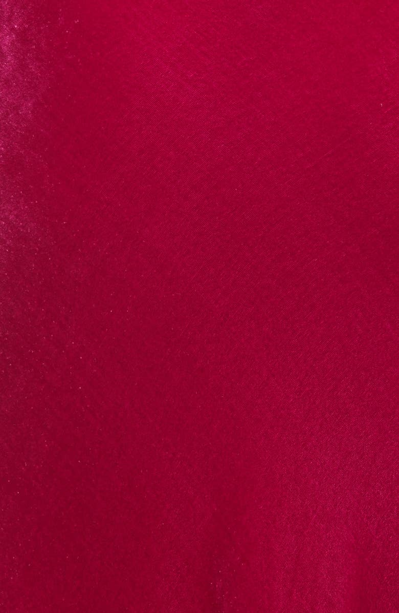 Polo Ralph Lauren Bias Cut Silk Velvet Skirt, Alternate, color,