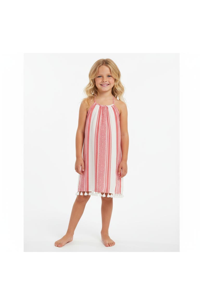 Mini Chantal Girls Dress, Alternate, color, Red