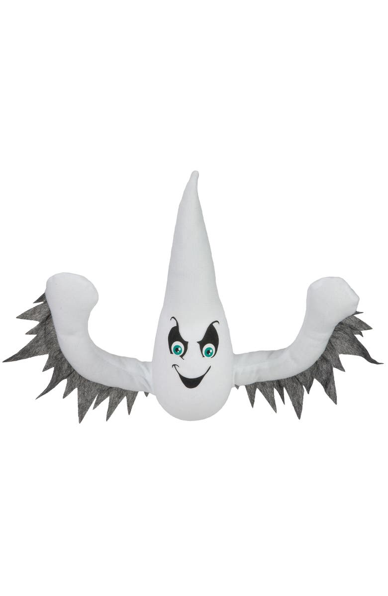 Northlight Ghoulish Ghost 3-D Halloween Window Decoration - 12", Main, color, White