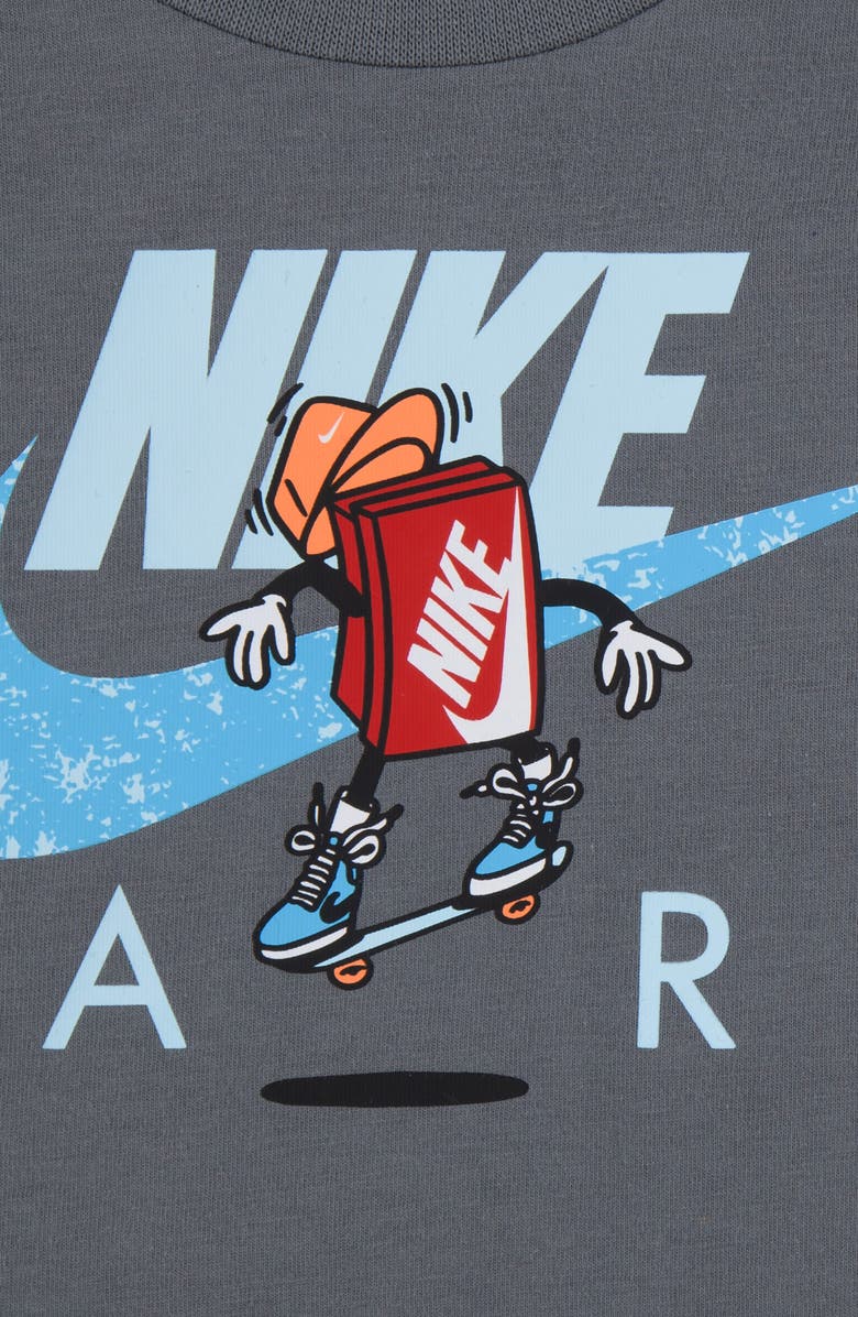 Nike Kids' Boxy Air Long Sleeve Graphic T-Shirt, Alternate, color, 