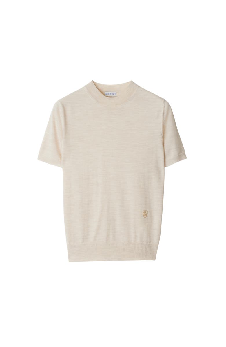 Burberry Wool Top, Alternate, color, Nutmeg