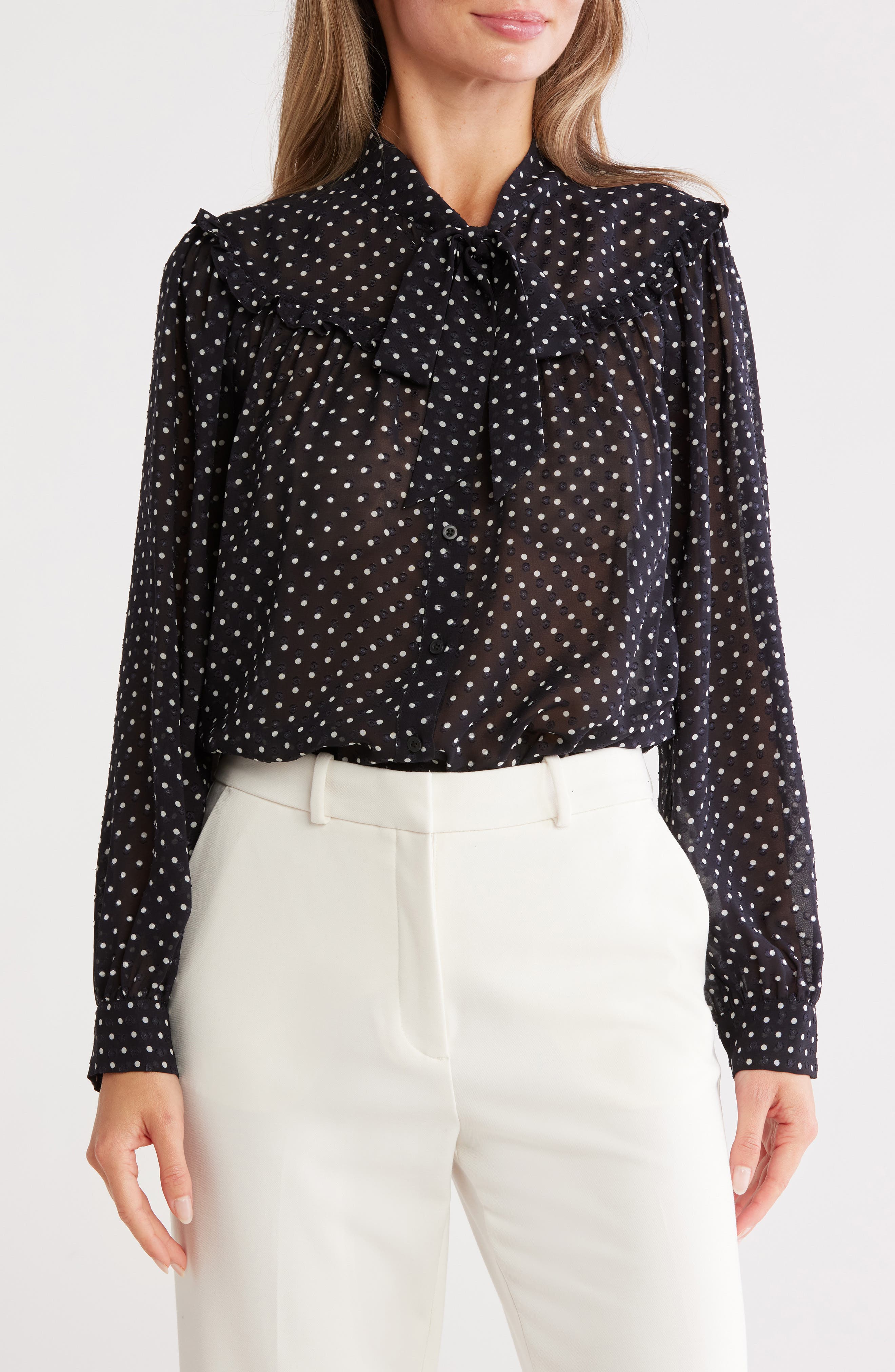 BLACK/ WHITE DOT