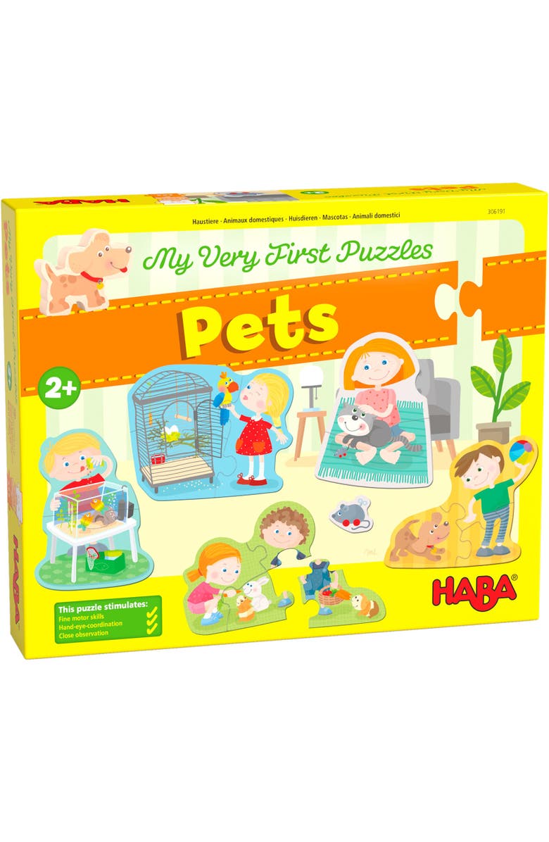 HABA My Very First Puzzles - Pets, Main, color, 