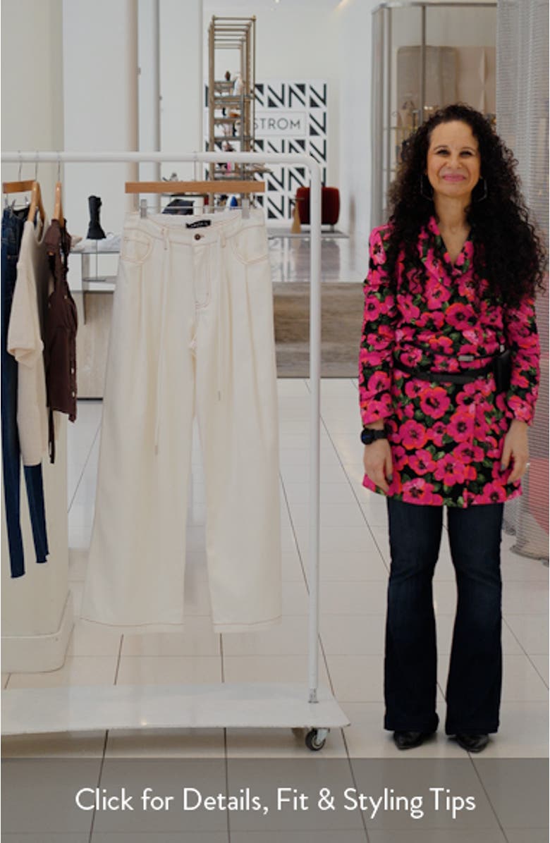 Slouched Tie Up Jeans, sales video thumbnail