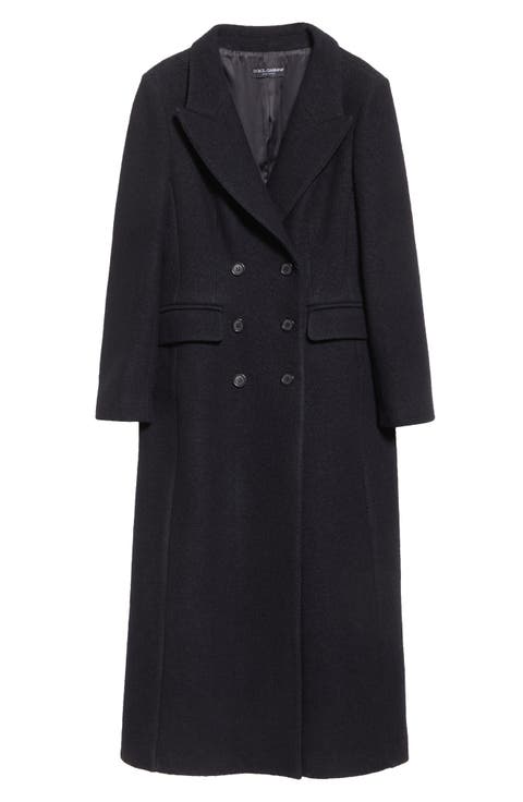 Double Breasted Virgin Wool Coat