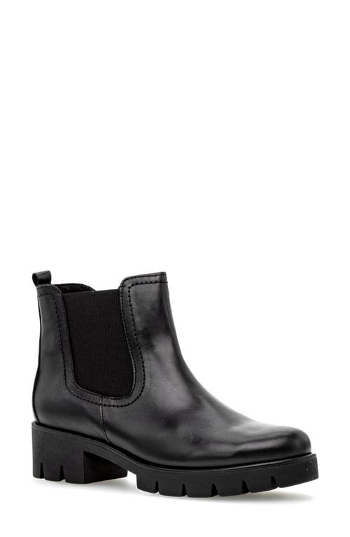 Gabor Lug Sole Platform Bootie In Multi