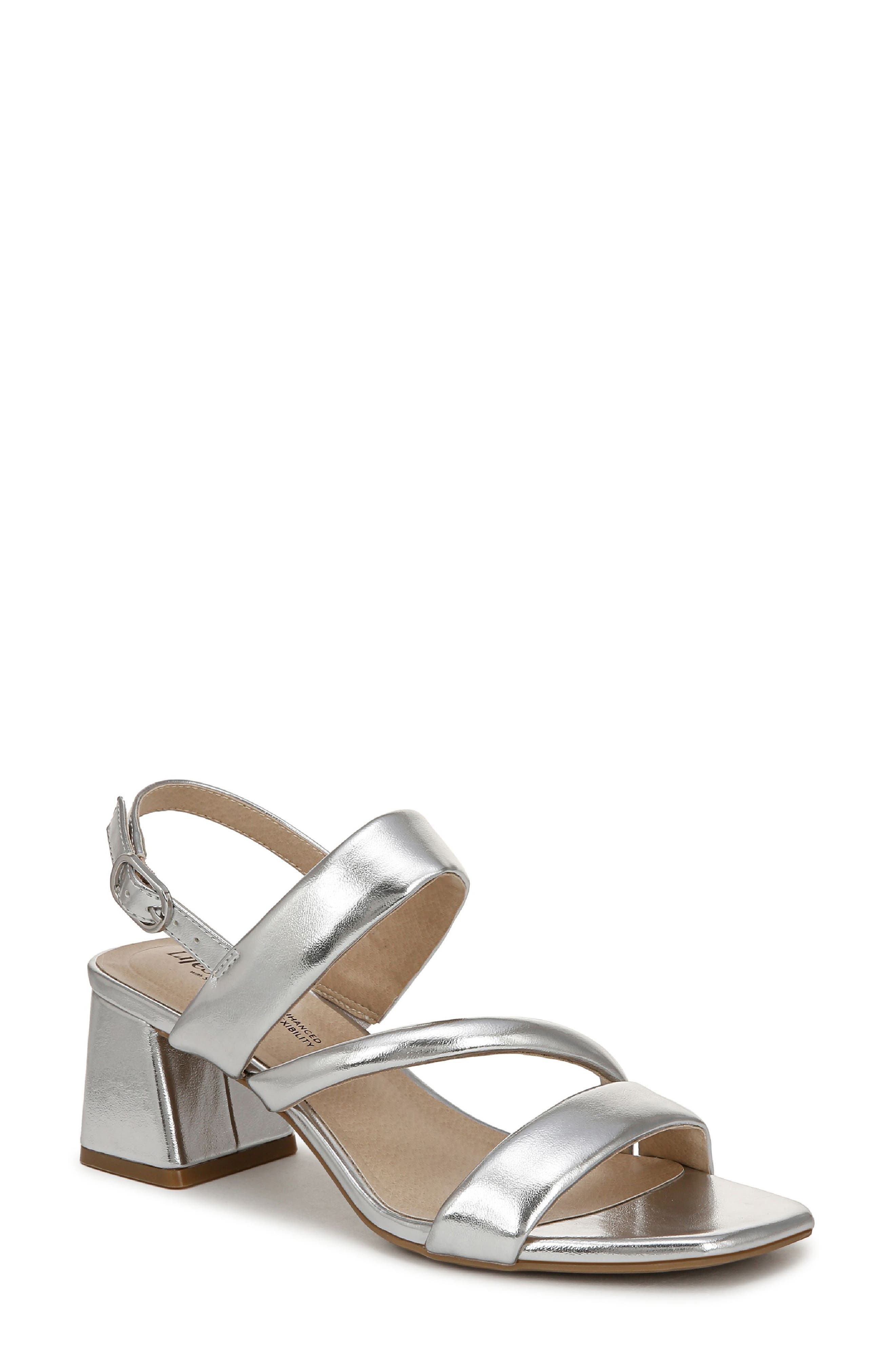 LifeStride Celia Sandal, Main, color, Silver