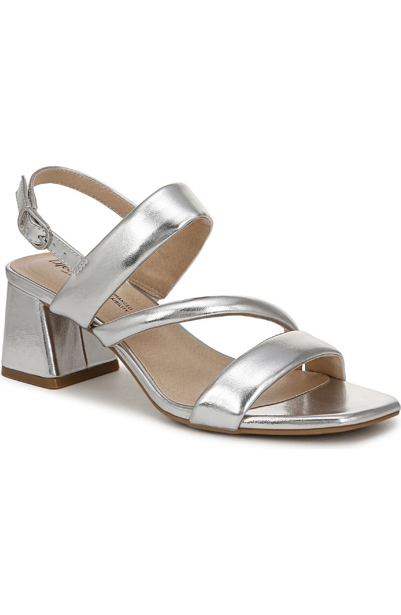 LifeStride Celia Sandal, Main, color, Silver