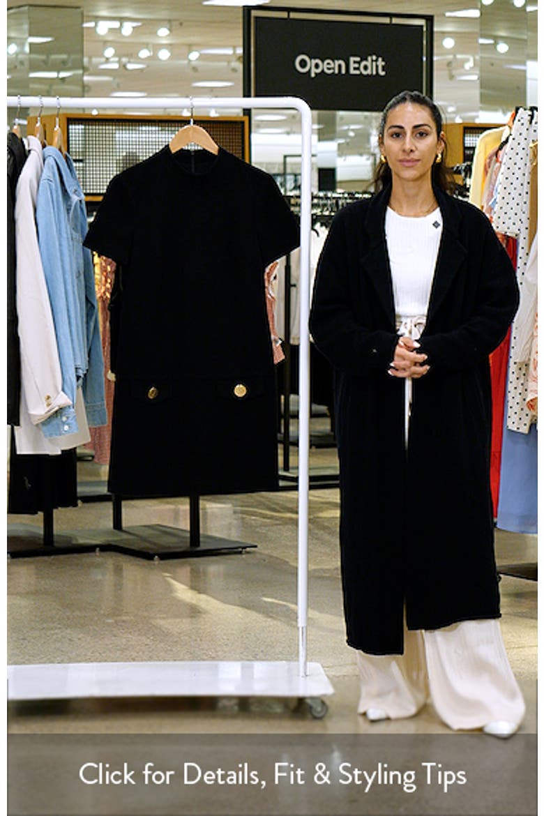 Stretch Mock Neck Dress video