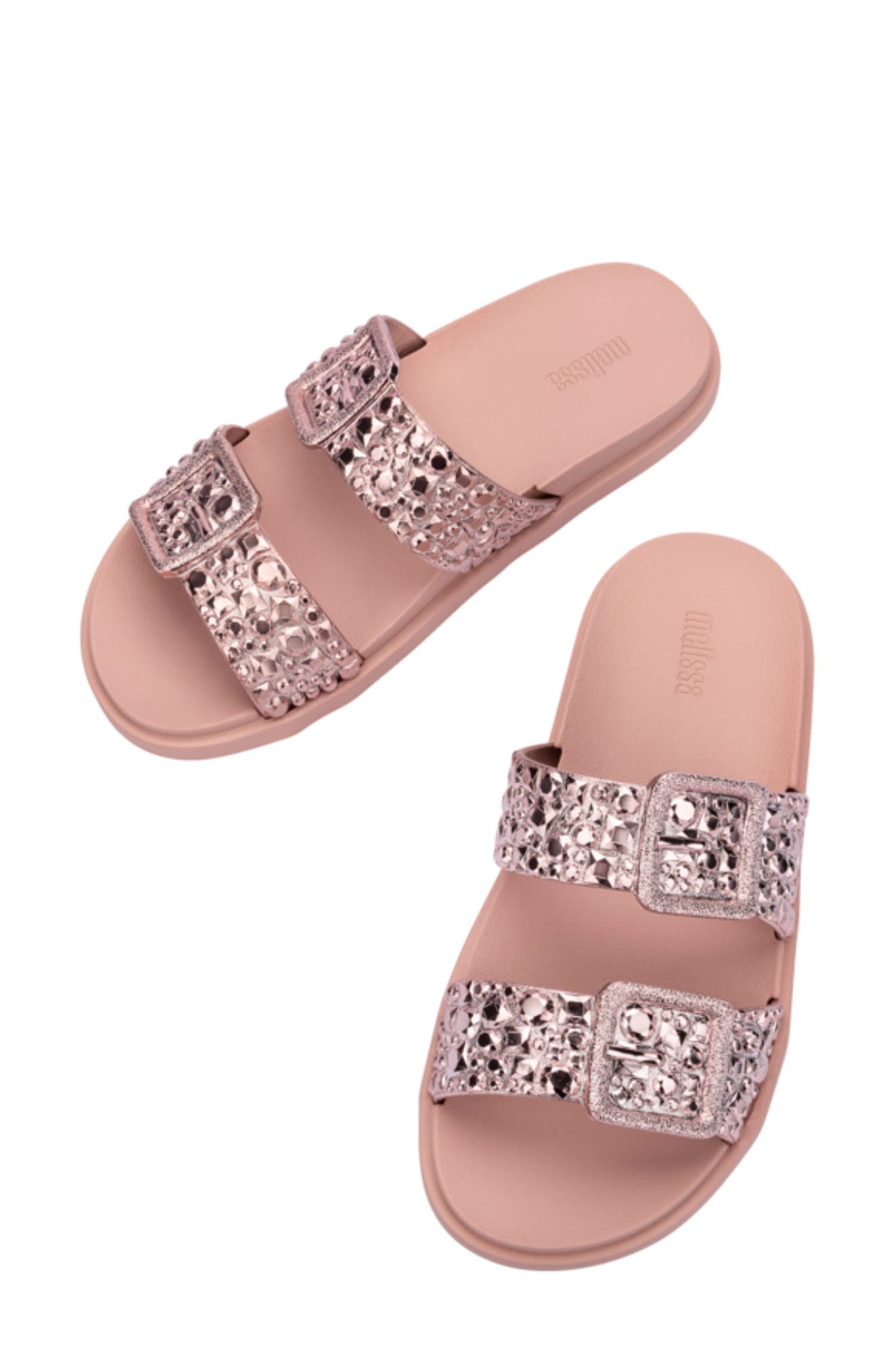 Melissa Lust Slide Sandal, Alternate, color, Pink/ Rose