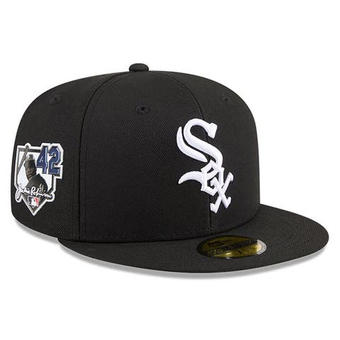 Men's New Era Black Chicago White Sox 2026 Jackie Robinson Day 59FIFTY Fitted Hat