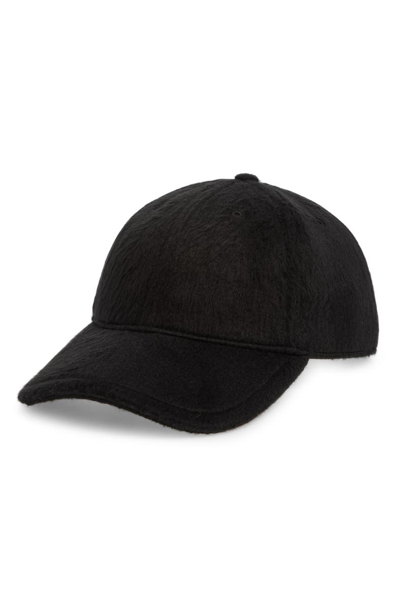 rag & bone Cozy Baseball Cap, Main, color,