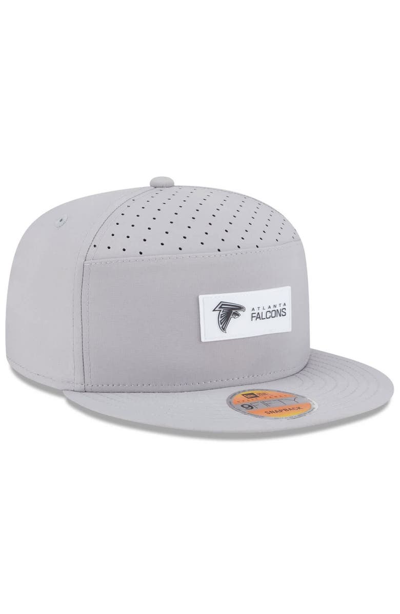 New Era Men's New Era Gray Atlanta Falcons 2025 Sideline  Split Panel 9FIFTY Snapback Hat, Alternate, color, Gray