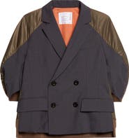 Sacai Suiting x Nylon Twill Jacket