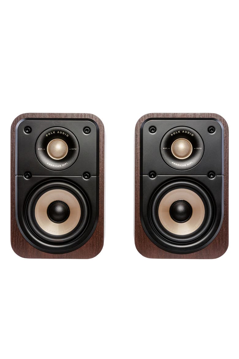 Signature Elite ES10 Surround Speakers - Pair, Main, color, Walnut