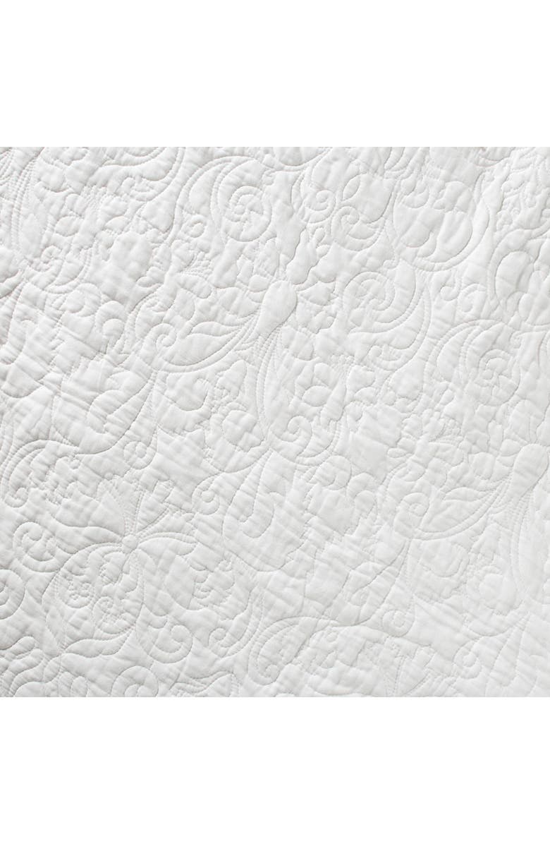 Laura Ashley Heirloom Crochet Quilt Set, Alternate, color, White