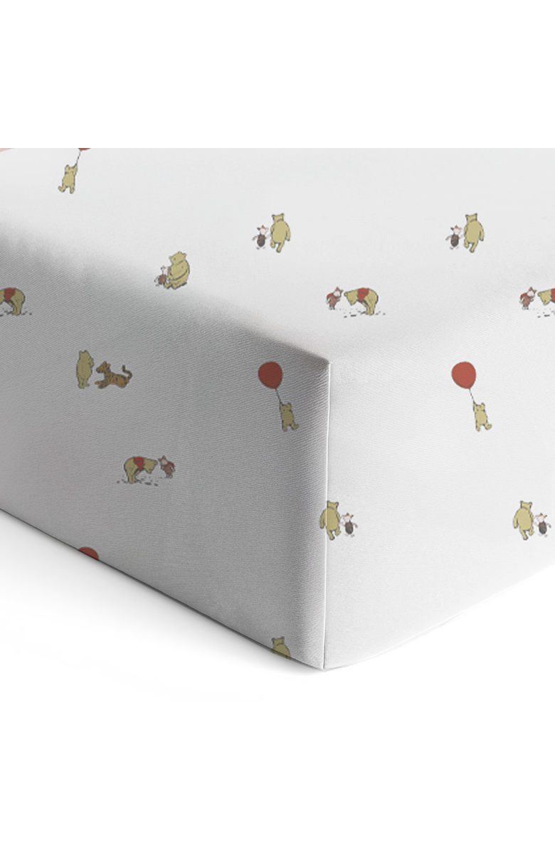 gunamuna Crib Sheet, Main, color, Pooh