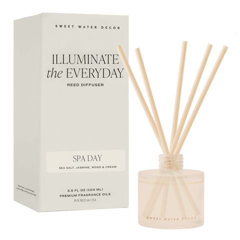 White Translucent Glass Reed Diffuser