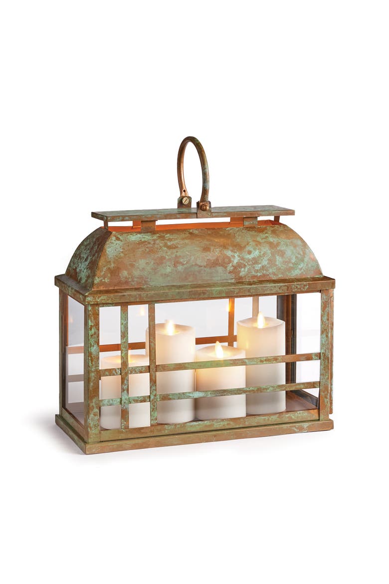 Solana Lantern, Main, color, Brown