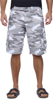 XRAY Belted Bermuda Cargo Shorts