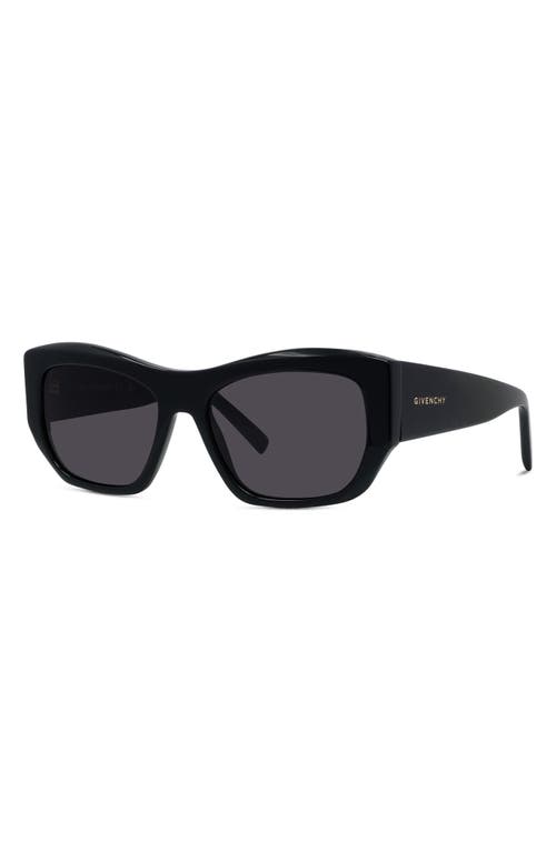 Givenchy Gv Day Square Sunglasses In Black