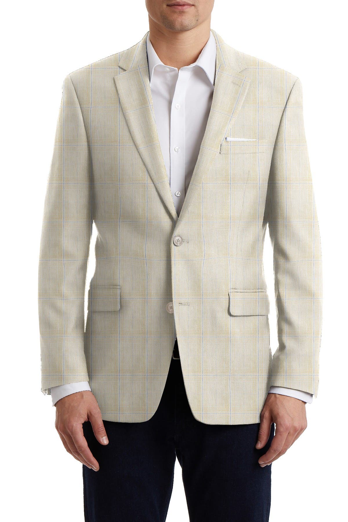 selected TAN/BLUE