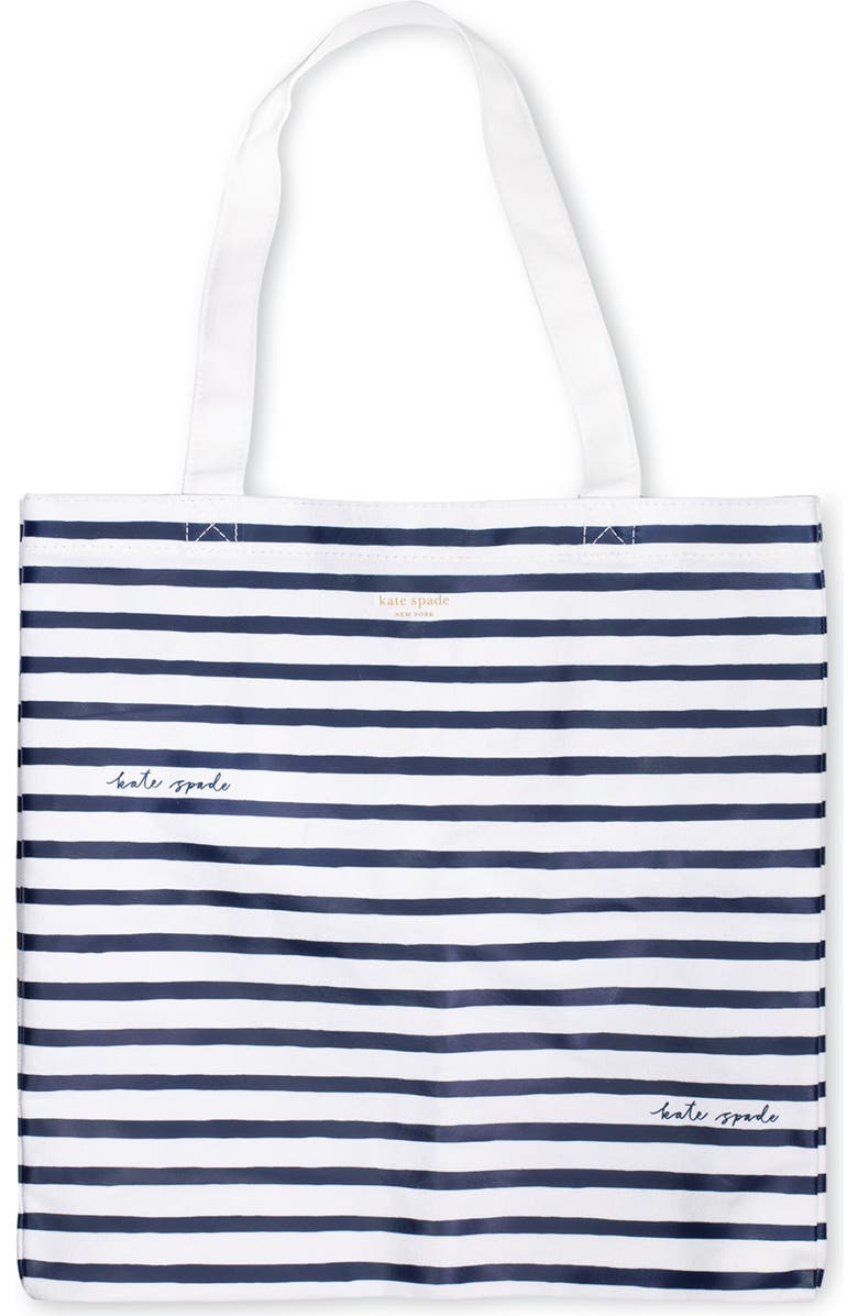 Kate Spade New York canvas book tote, Main, color,