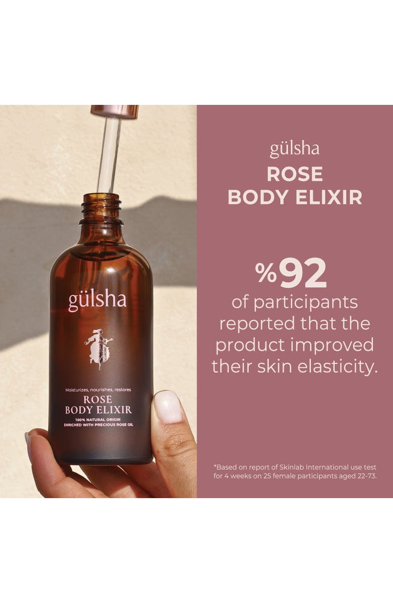 Gulsha Rose Body Elixir, Alternate, color, NO COLOR