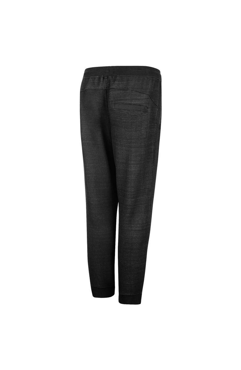 COLOSSEUM Men's Colosseum Black Purdue Boilermakers Challenge Accepted Jogger Lounge Pants, Alternate, color, 